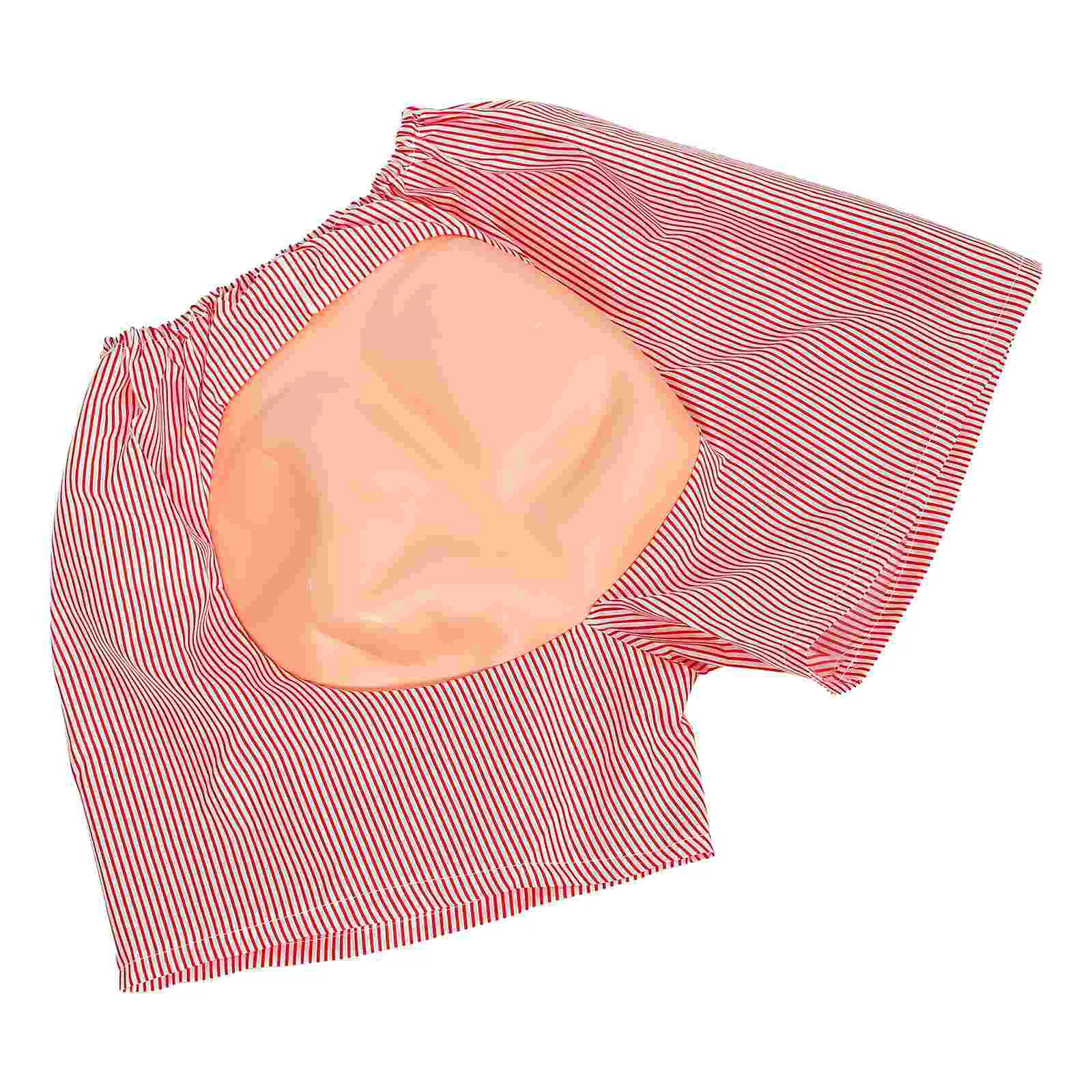 Highly Elastic Waistband Mooning Costume Shorts Funny Butt Beach Pants Halloween Carnivals Cosplay Adult Unisex Eva Material Red