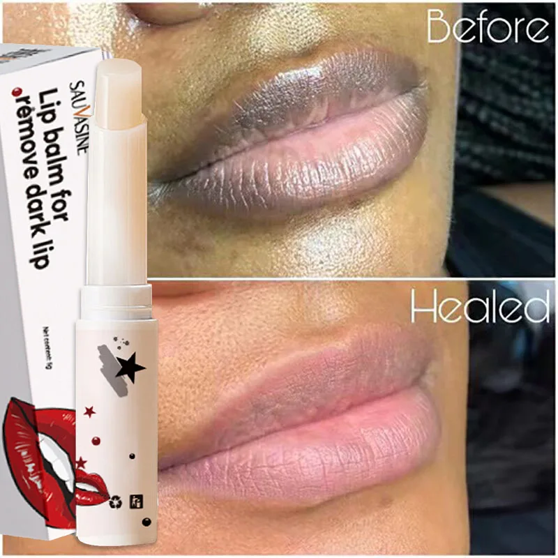 Lip Black Removal Lip Balm Fade Fine Lines Remove Melanin Dead Skin