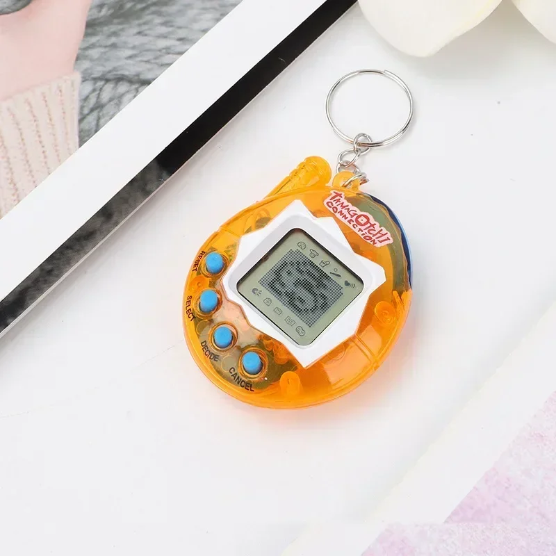 1pc Transparent Electronic Pets 90S Nostalgic 168 Pets in One Virtual Cyber Digital Pet Toys Pixel Funny Play Toys 3