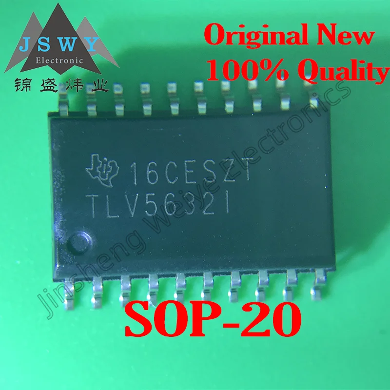 

(2 шт.) Бесплатная доставка TLV5632IDW TLV5632IDWR TLV5632I SMD 20-SOIC D/A преобразователь IC 100% новая Электроника