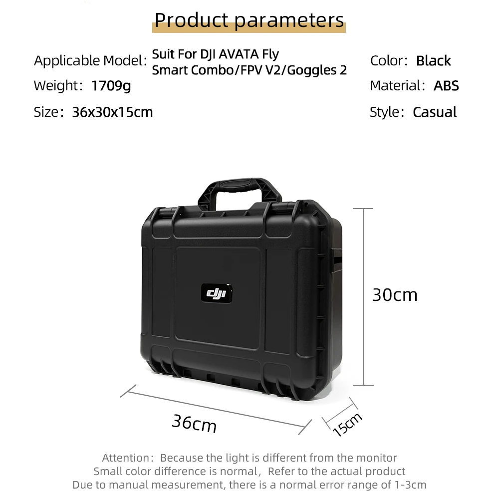 For DJI Avata Explosion Proof Case For DJI Avata Suitcase Universal Accessory Box