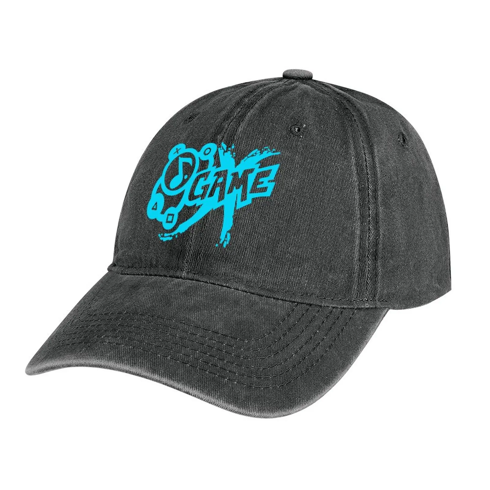 

GAME Logo Teal Cowboy Hat Fluffy Hat derby hat Mountaineering New In The Mens Caps Women's
