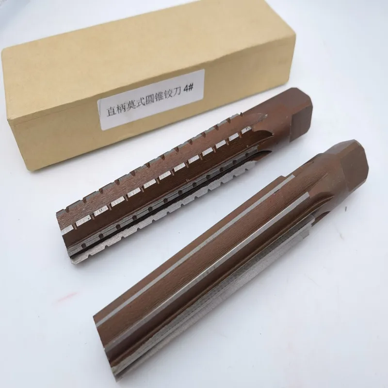 Free Ship Morse Reamer Taper Reamer Straight Shank Fine Reaming Coarse Reaming 2pc/set#0123 Non-standard Spot Manufacturer 6