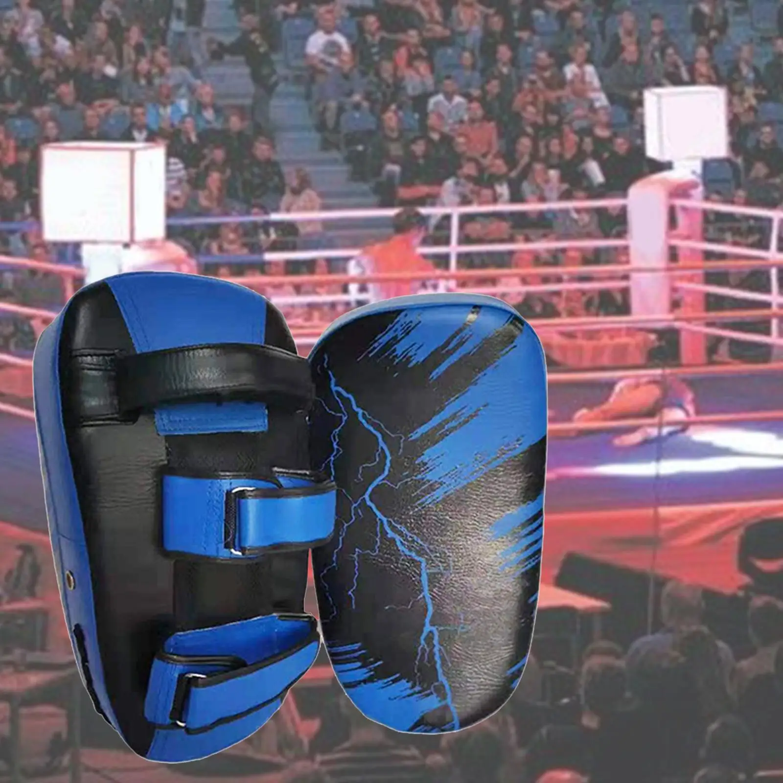 Boxing Target Boxing Pad Kick Boxing Strike Curved Pad MMA Focus Muay Thai Punch Mitts Leather Practicing Hand Pad Taekwondo Exercise