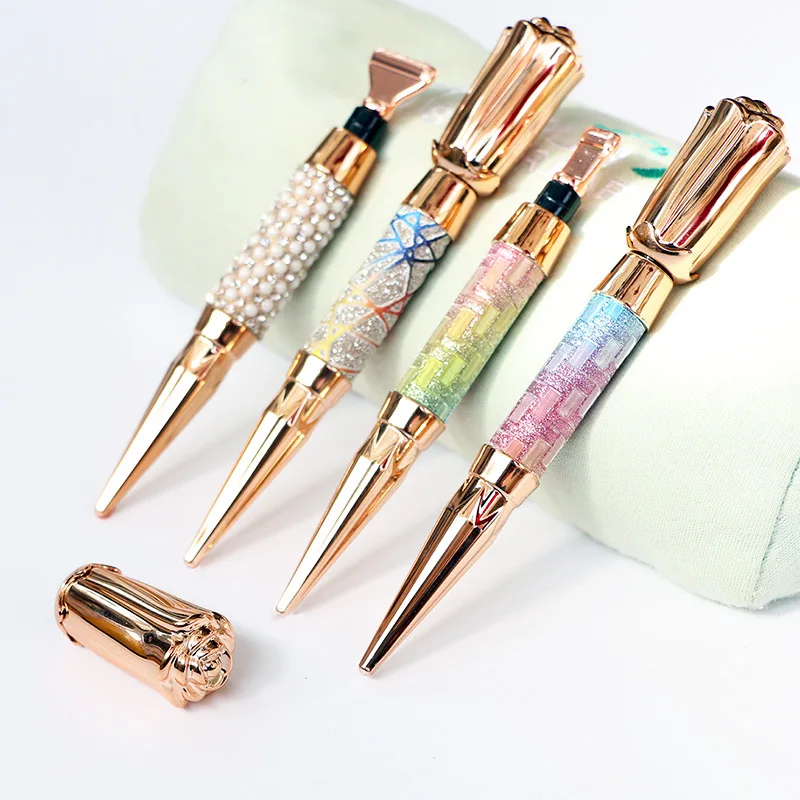 Diamond Art Accessories and Tools, 5D Diamond Art Pen Kit Tool, Handmade  Resin Pens with Stainless Steel Metal Art Drill Pen Tips for Art Cross  Stitch
