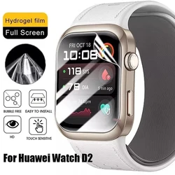 HD Clear Hydrogel Film Screen Protector - Full Coverage Protective Film for Huawei Watch D2 (3 PCS)