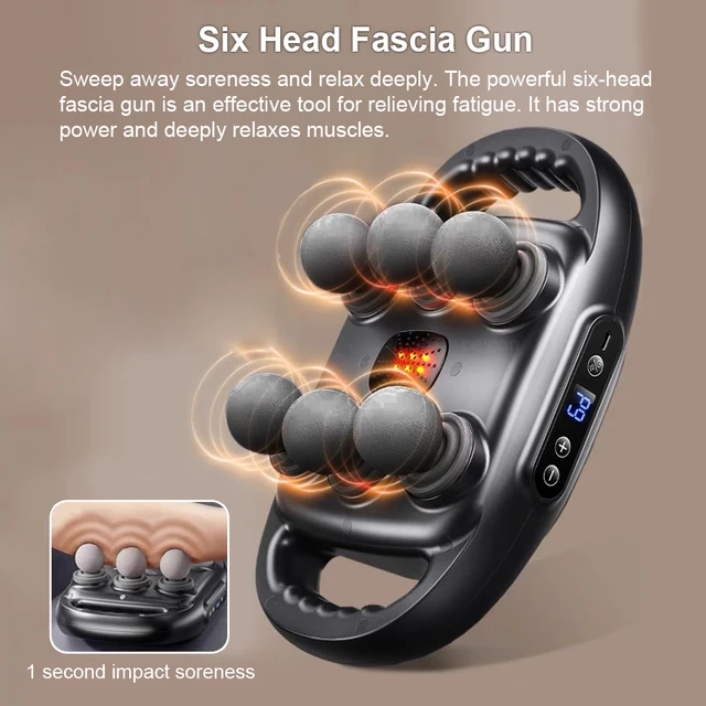147372-98a435.jpg Muscle Massager Six-headed Back Waist Massage Gun
