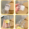 Simple Water Bottle With Time Scale For Tour Outdoor Sports And Travel Leak Proof Seal School Water Bottles for Girls Milk Juice 3