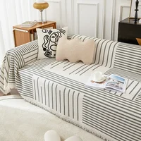 Tassel Sofa Cover Universal Couch Towel Dust Proof Sofa Cushion Cover Anti-cat Scratch Protection Cover Sofa Blanket Carpet 1