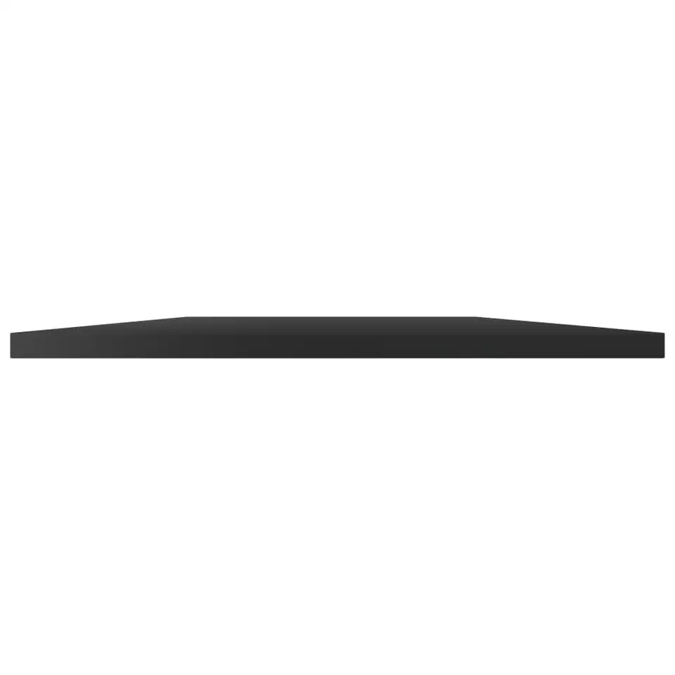 High Gloss Black Bookshelf Boards 8 Pack