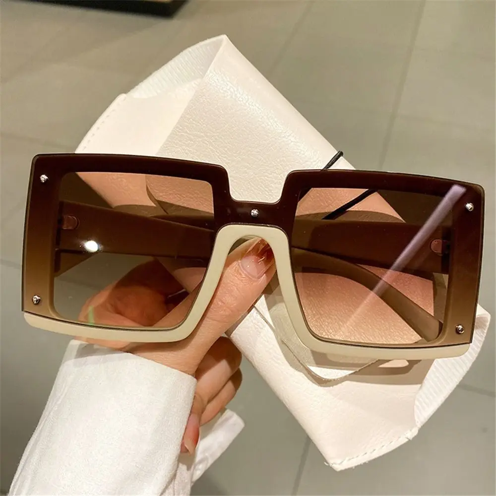 

UV400 Oversized Square Sunglasses Retro Vintage Sun Glasses Goggles for Women & Men