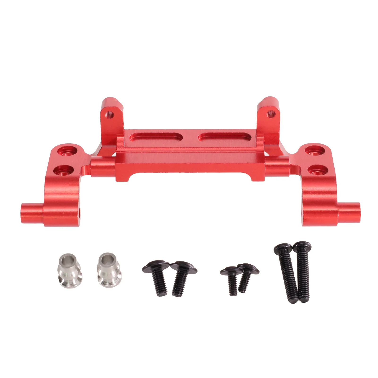 Premium Metal Chassis Pull Rod with Shock Absorber & 370 Gearbox Assembly - Upgrade Parts