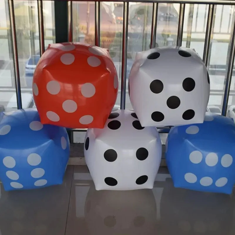 PVC Cube Puzzle 30CM High-quality Gift Beach Garden Party Children's Toys with Broad Game Atmosphere Toys Inflatable Dice. 3