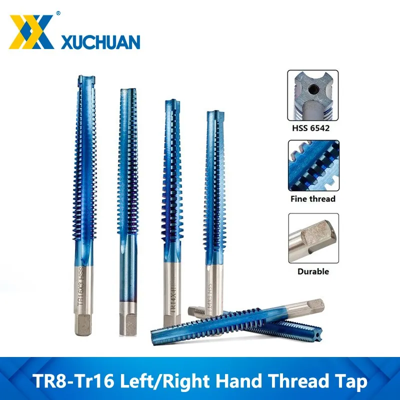 Tap-Thread-Spiral-HSS-TR8-10-12-14-16-Screw-Thread-Tap-Drill-Bit-Nano ...