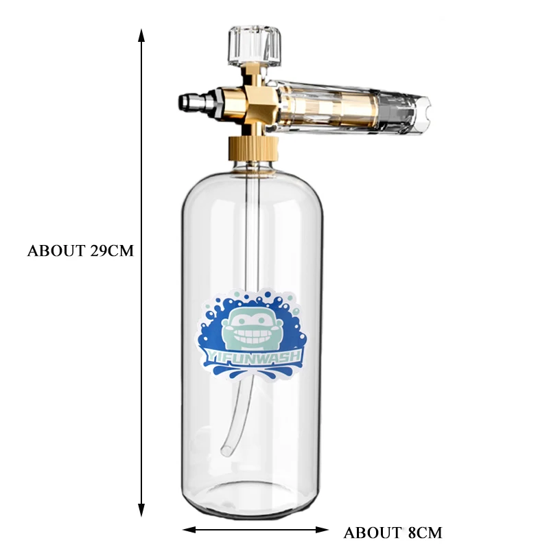Car Wash Accessories Snow Foam Lance with  Adjustable Spray Nozzle For High Pressure Washer ForKarcher Nilfisk Bosch Stihl Lavor 3