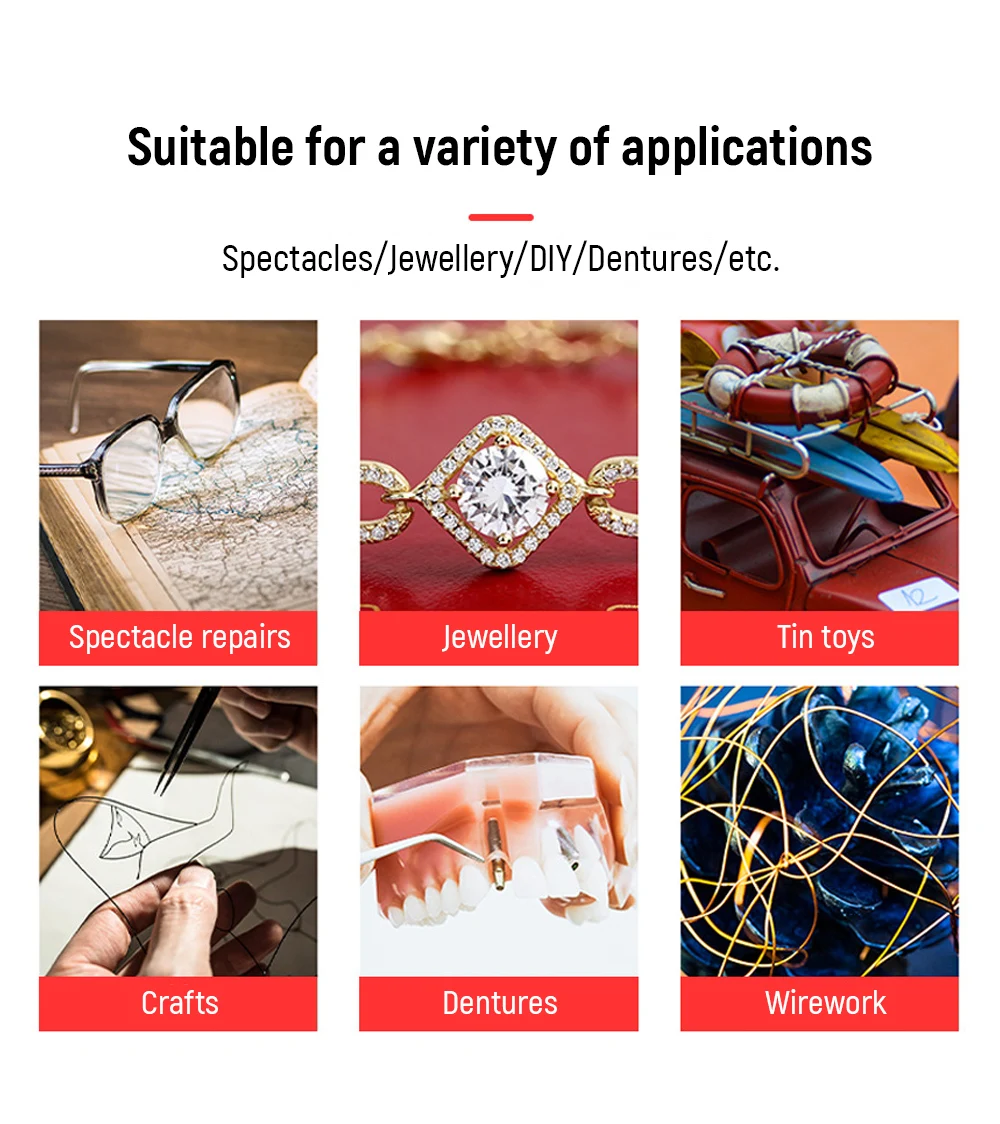 Portable Electric Welder Laser Jewelry Welder Manual Spot Welder Ring Welding Ma