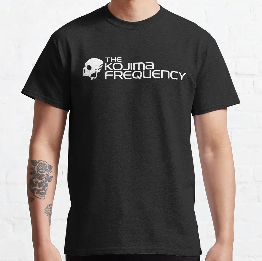 Das T-Shirt mit Kojima-Frequenz logo für Metall ausrüstung