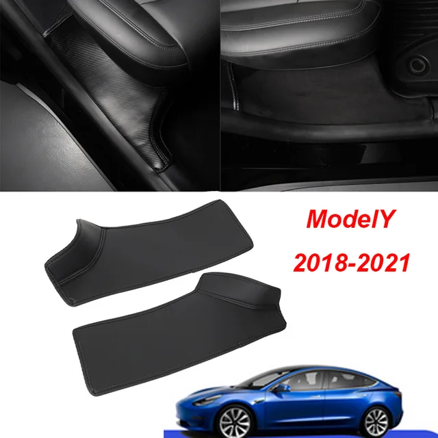 Vordere hintere Tür schwellens chutz für Tesla Modell y Modell 3 Ruß abs  Autotür schweller abdeckung Tür pedal abdeckung Schutz abrieb - AliExpress
