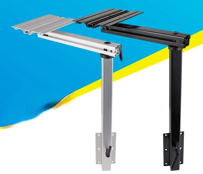 

RV activity table legs rotating hidden bracket pull-out business B-type car rear facing detachable modified table legs