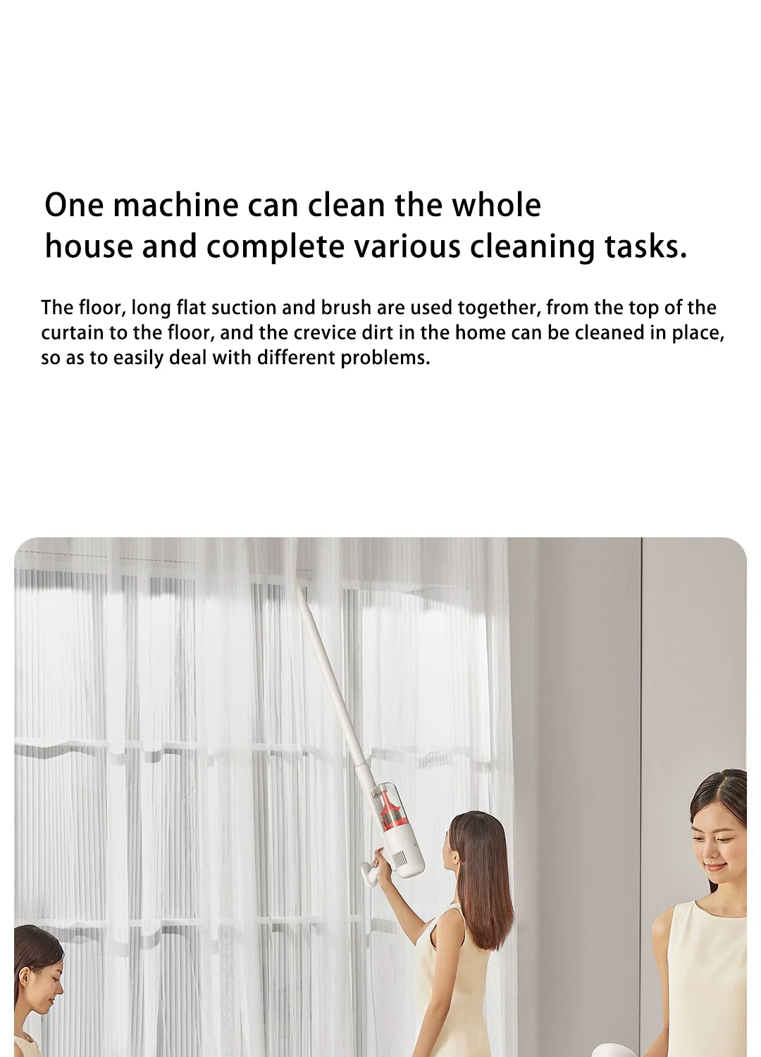 XIAOMI MIJIA Wireless Vacuum Cleaner 2 description image 11