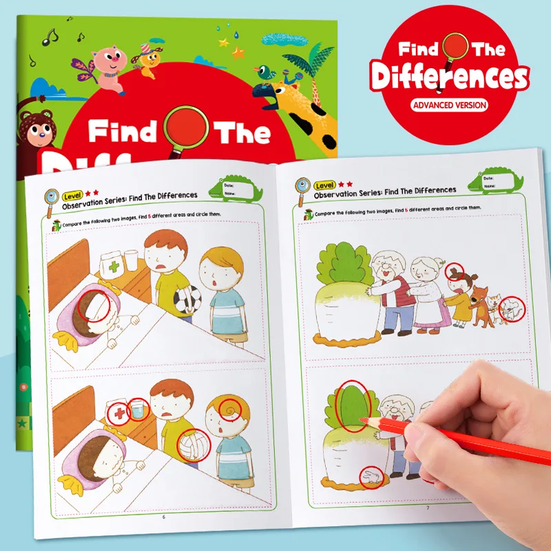 Visual Discovery Challenge: Concentration Training and Fun Puzzle Book