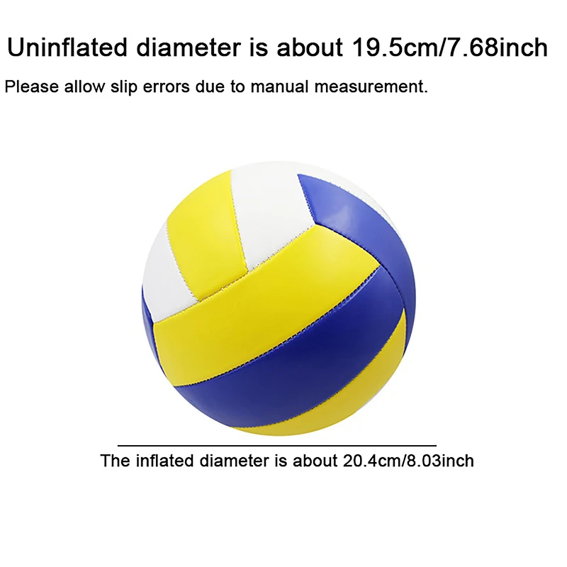 Volleyball Professional Competition PVC Volleyball Size 5 Beach Outdoor Camping Indoor Game Ball Training Ball