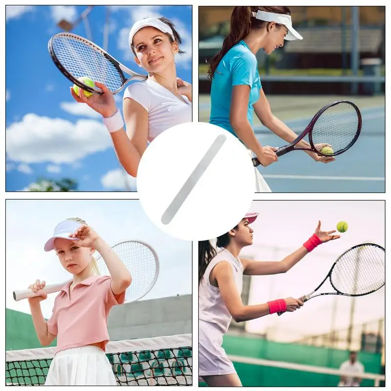 Transparent Racket Head Sticker Scratch Prevent Reduce Friction Tennis Racket Protection Tape TPU Protection Tape Sports Parts