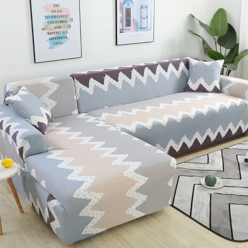 All Inclusive Elastic Sofa Cover Full Cover Big Sofas Cushion Cover  Combination Chaise Concubine Single Three person Fundas Sofa| | - AliExpress