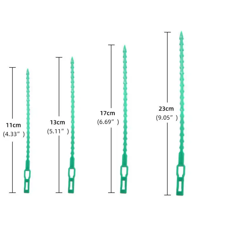 

Reusable Shrub Fasteners For Plant Ties Horticultural Tree Climbing Supports Grapevine Tomato Stem Clamp Pp Garden Supplies