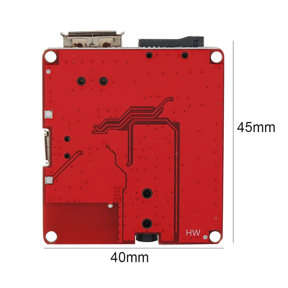 Car Bluetooth-compatible 4.1 MP3 WAV Decoding Board Speaker Amplifier Audio Modified Receiver Module Support USB/TF/U Disk