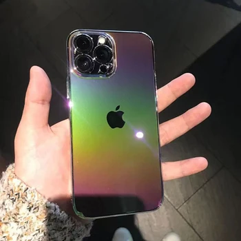 Luxury Rainbow Laser Aurora Phone Case for iPhone 1