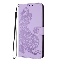 Sunflower Leather Wallet Phone Case with Stand - Stylish Book - Style Cover for Infinix Smart 8 (A4)