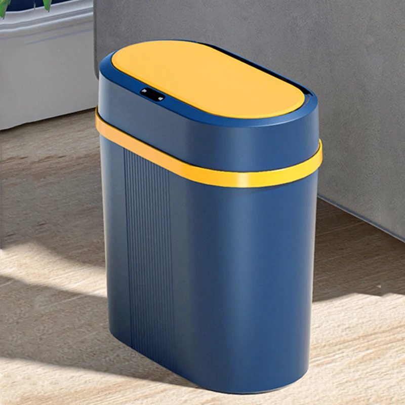 12L Dual Mode Kitchen Trash Can Smart Induction Trash Can Living