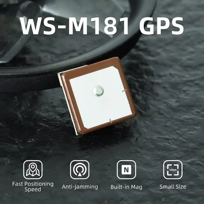 J60A WS-M181 GNSS 글로벌 포지셔닝 시스템 모듈 신뢰할 수있는 수신