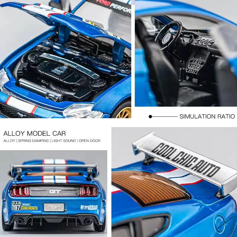 CCA alloy GT track sports car model DIY modification body parts disassembly and assembly free replacement
