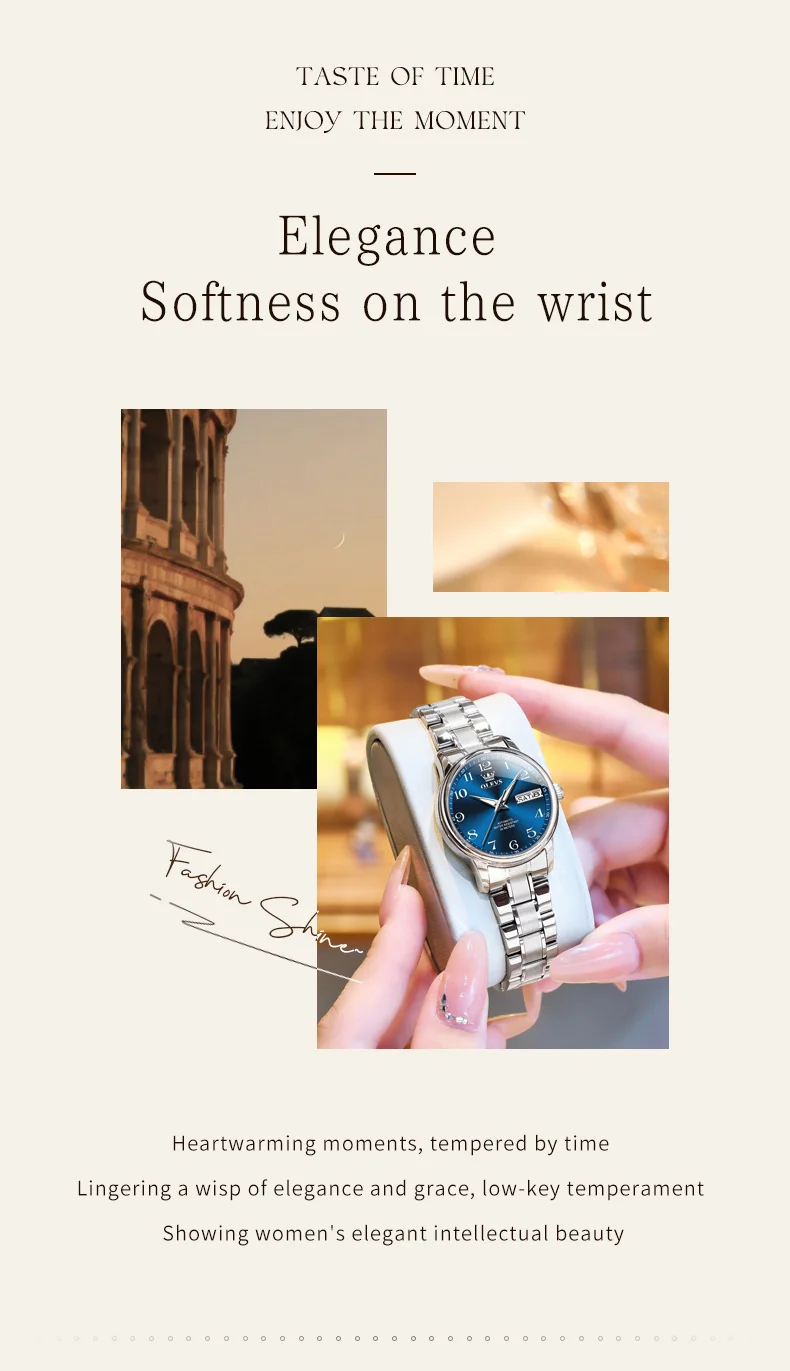 OLEVS Orologio Donna - Dettaglio cinturino
