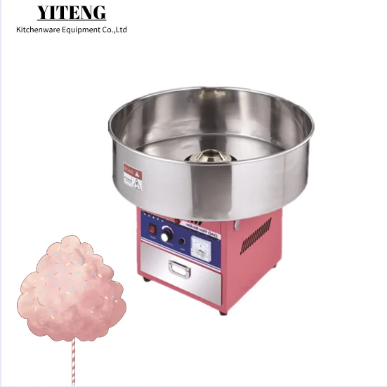 

ZY-MJ500 Electric cotton candy floss machine with colorful light and music