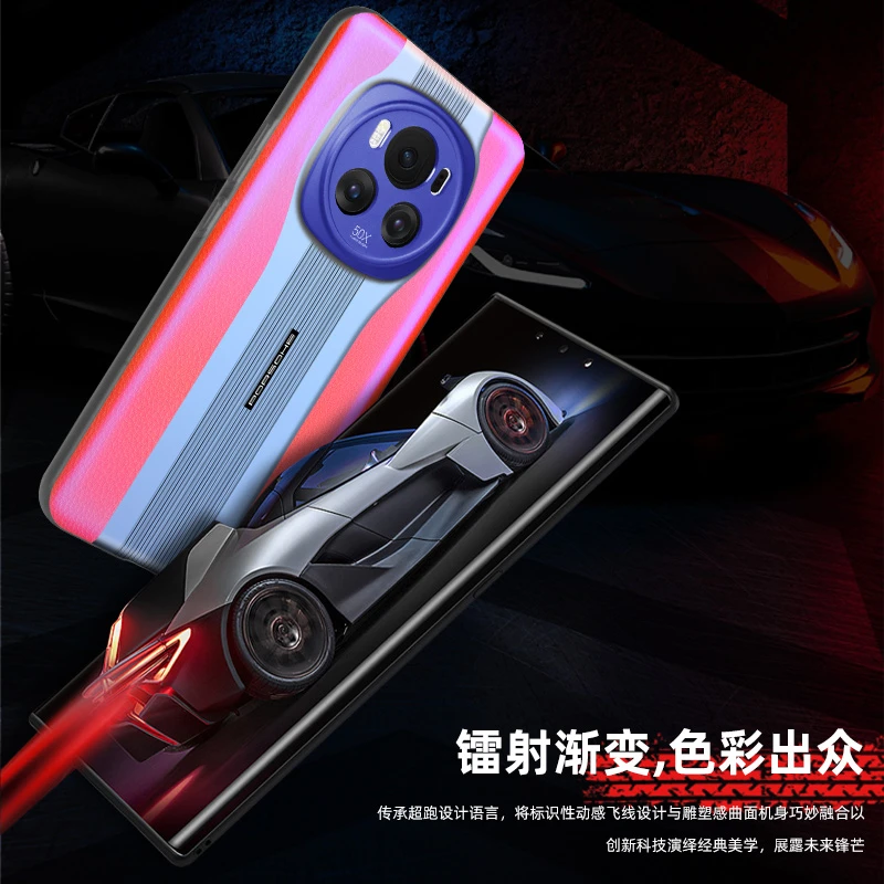 Laser Gradient Shockproof Phone Case with Camera Protection