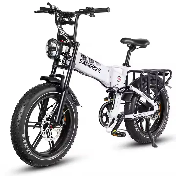 Ebike Hot RS-A02 model 1200W48V adult mountain electric bicycle 14AH battery 20-inch 2 tire folding electric bicycle all-terrain