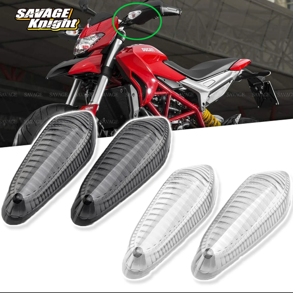 

Motorcycle Turn Signal Light Lens For DUCATI Hypermotard 821 Hypestrada 820 2013-2015 Moto Accessories Indicator Lamp Cover