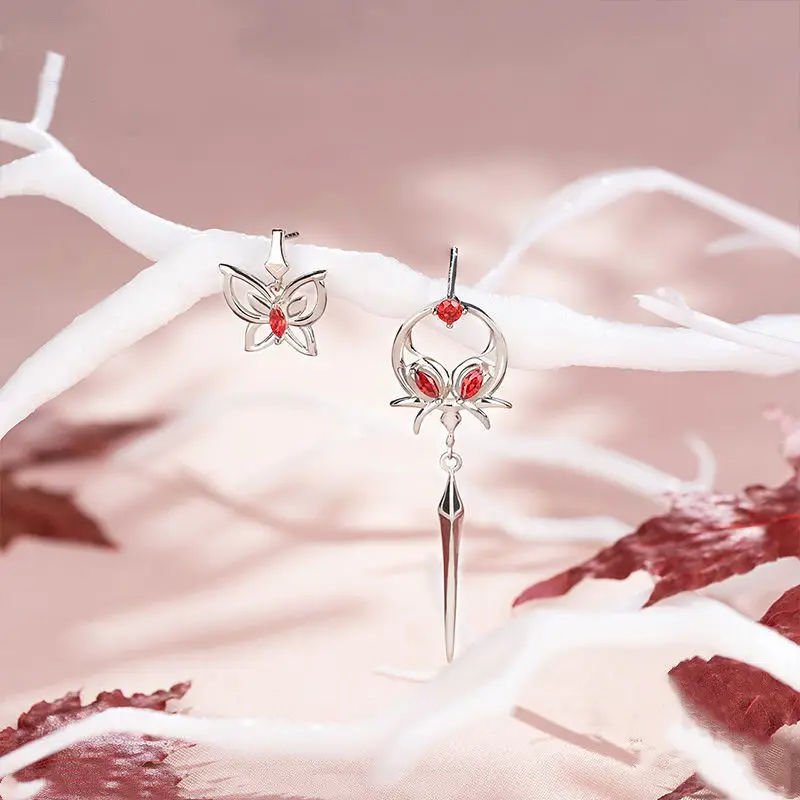 

Официальное украшение Tian Guan Ci Fu TGCF Hua Cheng Xie Lian, призрак, шпилька, женская бижутерия, реквизит, подарок, косплей