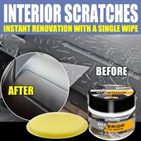 QIFENGHE Car Interior Scratch Repair Wax - Plastic Interior Renewal Coating, Car Dashboard and Panel Repair Scratch Removal Kit 1