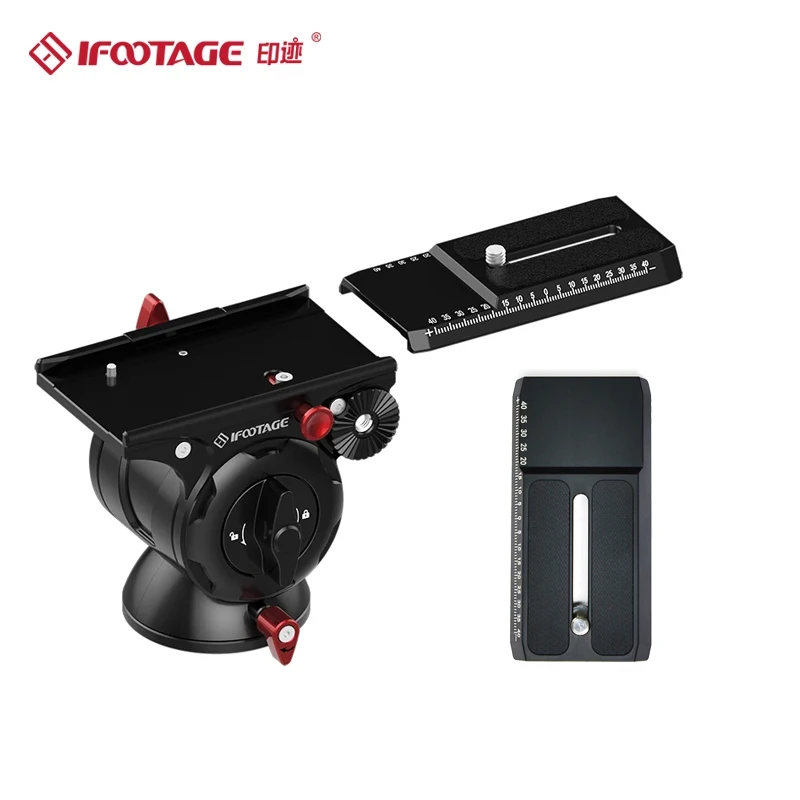 

Пластина быстрого крепления Ifootage для Komodo K5 K7, мини 2-осевой модуль с жидкостной головкой, подходит для Manfrotto