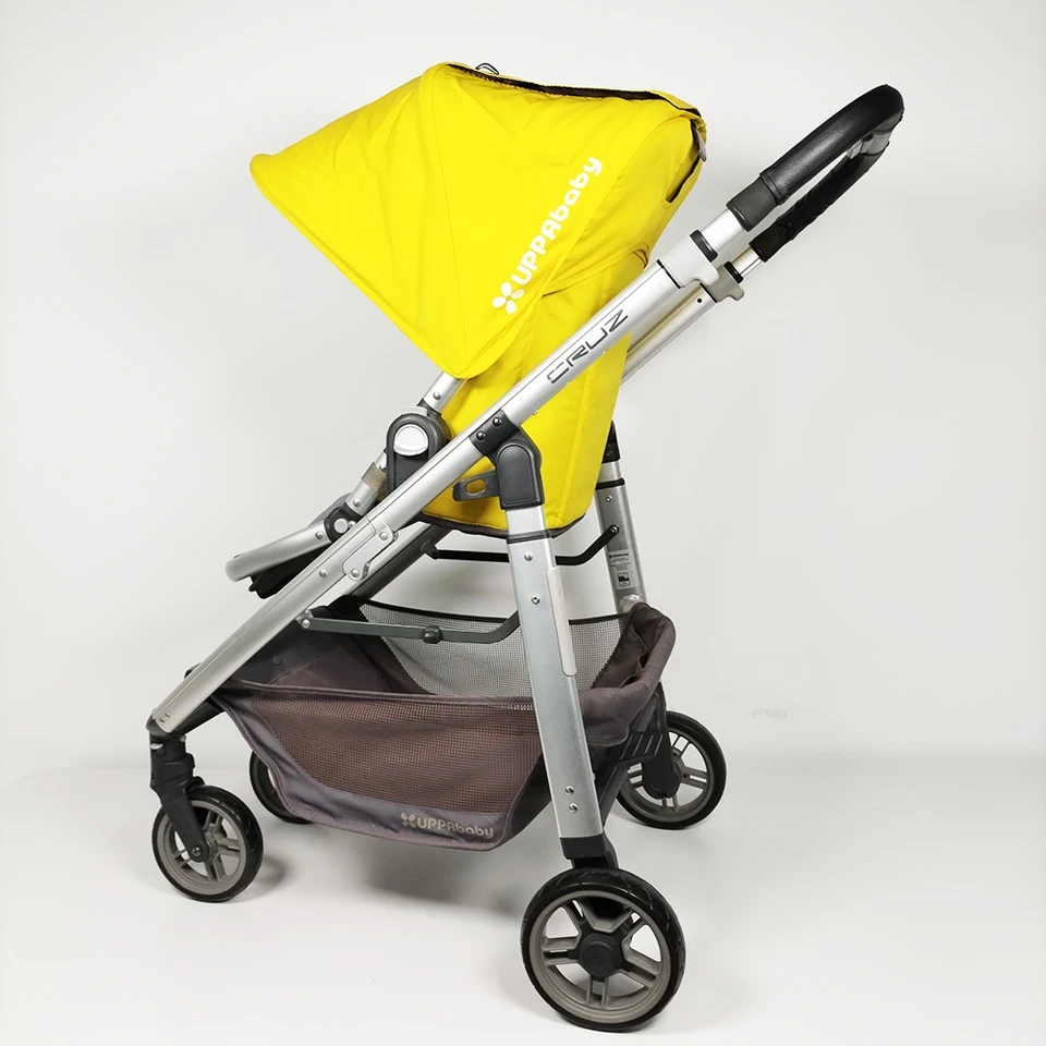 Leather Cover For Uppababy Cruz Vista V1/V2 Pushchair Push Bar Mummy Handrail Buggy Push Handle Baby Stroller Accessories