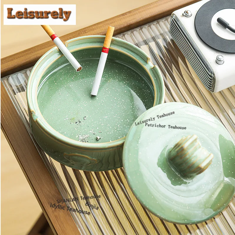 Starry Sky Official Hat Ashtray Antique Ash Tray Household Weed Smoking Chinese Tea Set Supplies Ornaments Tea Ceremony Supplies