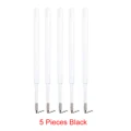 5 Pieces Black