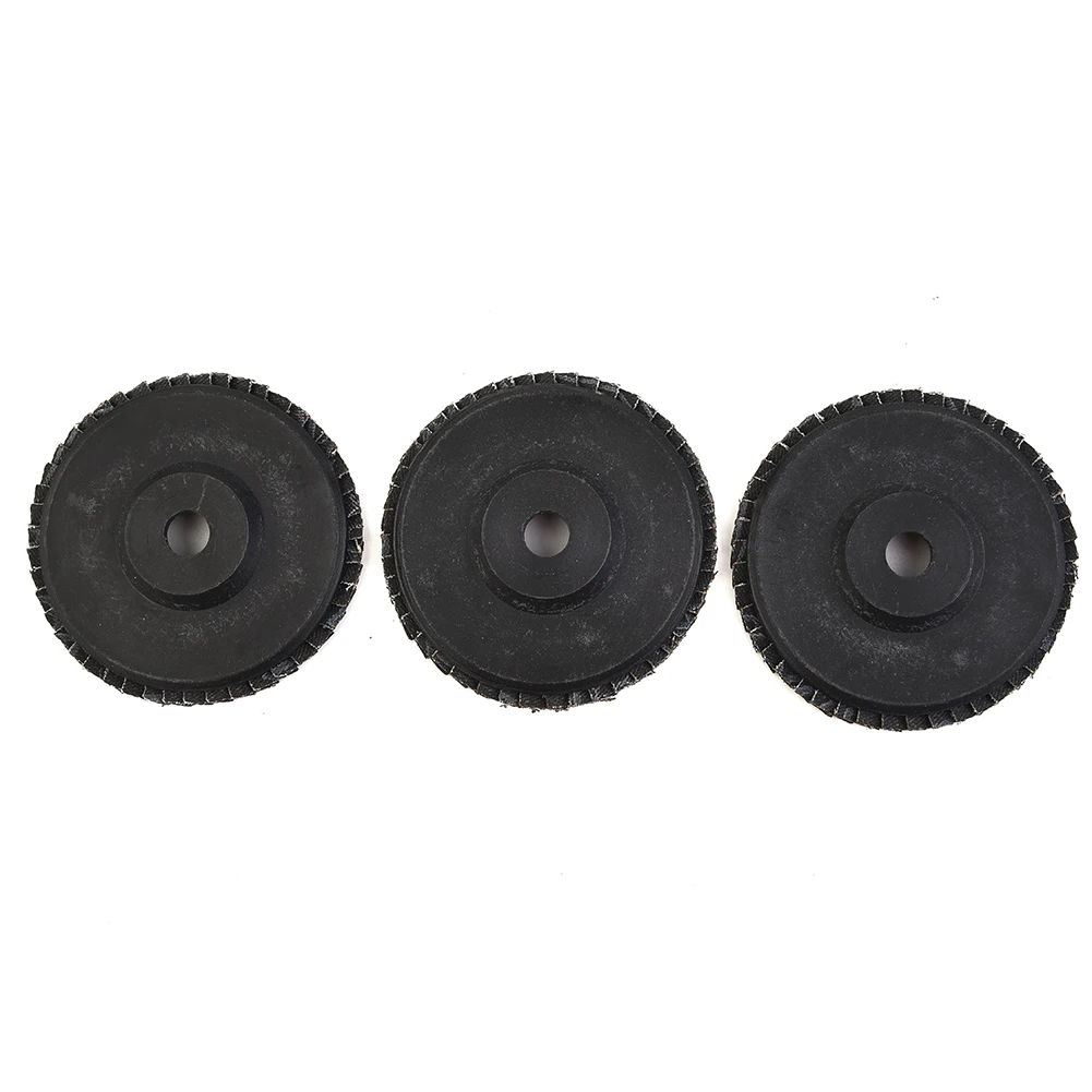 

High Quality Hot New Practical Grinding Wheel 80 Grit 3pcs 75mm Blue Spare Wood Cutting Flat For Angle Grinder