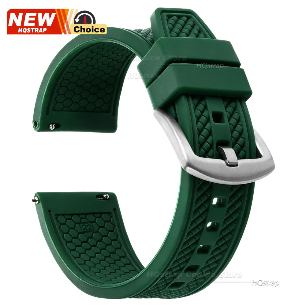 Waterproof Plaid Pattern Silicone Wristband - Universal Fit