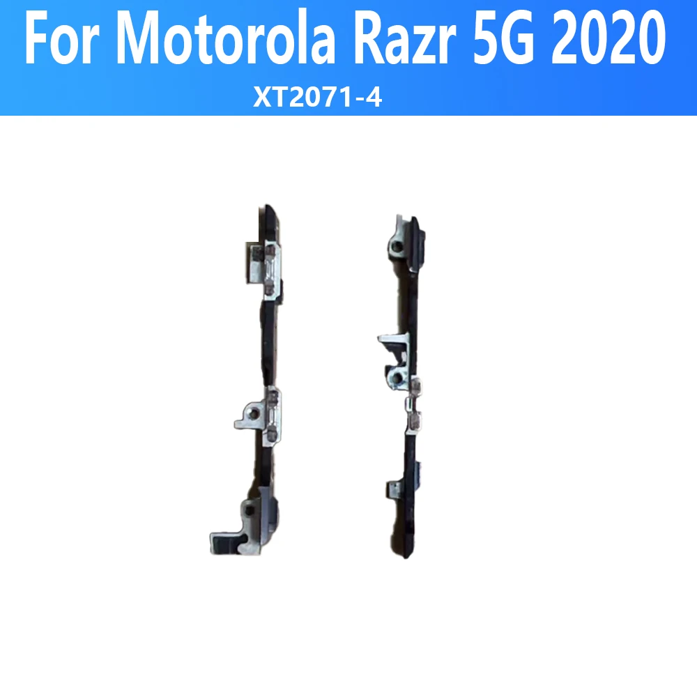 Motorola Razr 40 ultra xt2321 Razr 50/50 Ultra 용 버클 중간 고무 패드가있는 브래킷 LCD 프레임 베젤 스크린 스탠드