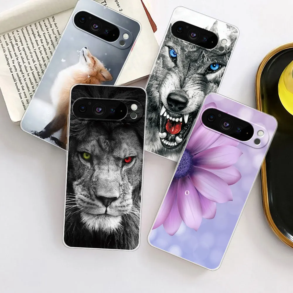 Shockproof Clear Soft Silicone Phone Case - Fashionable Back Cover